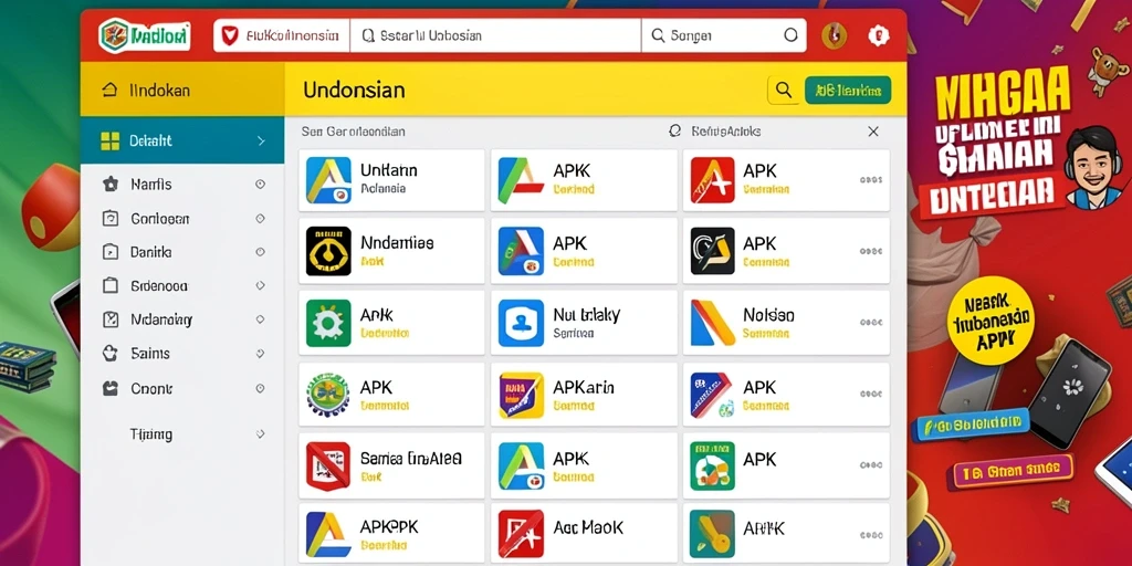 Tampilan awal permainan yang menarik dan intuitif.