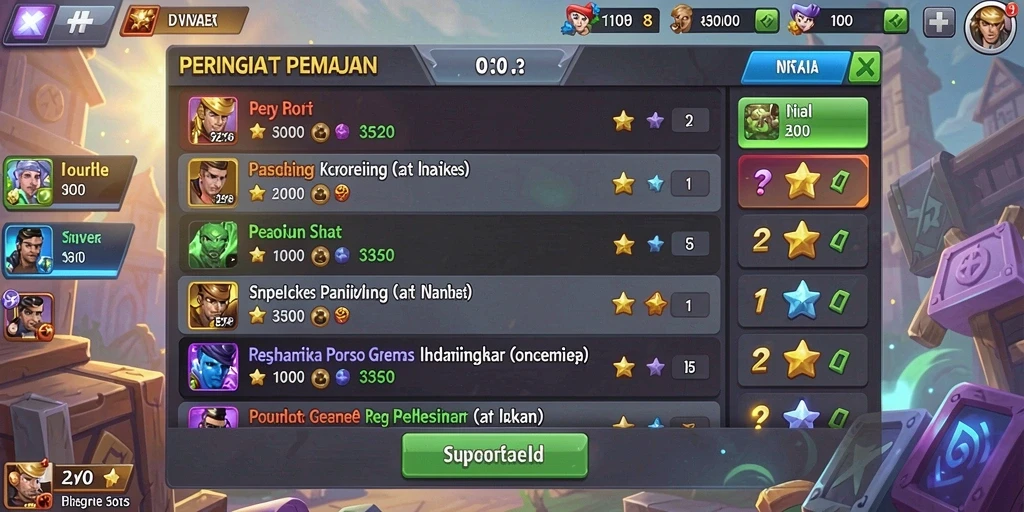 Screenshot aplikasi 6SVIP menunjukkan grafis yang mengagumkan.