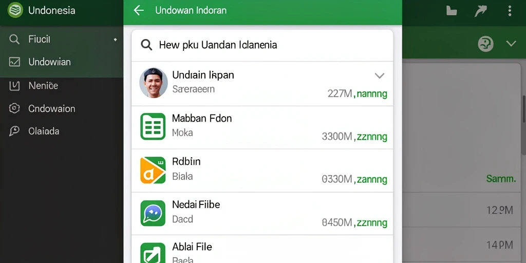 Tampilan utama yang penuh warna dan menarik.
