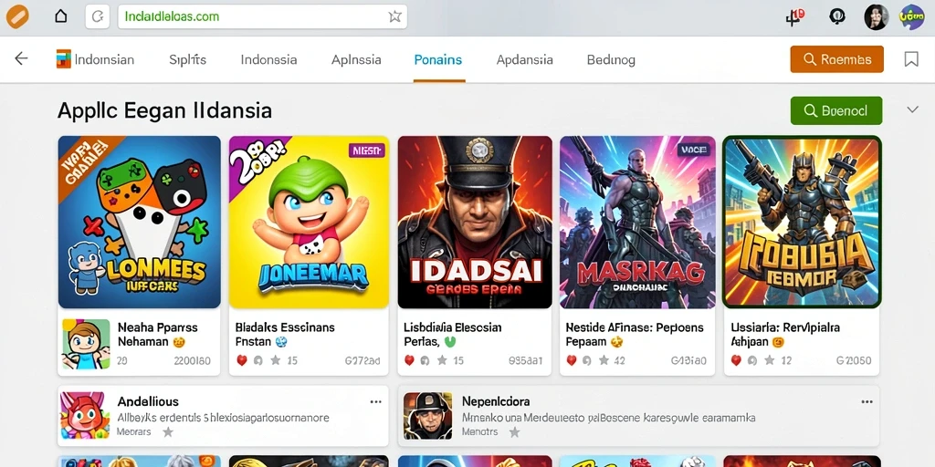 Screenshot menampilkan aksi seru dalam permainan.