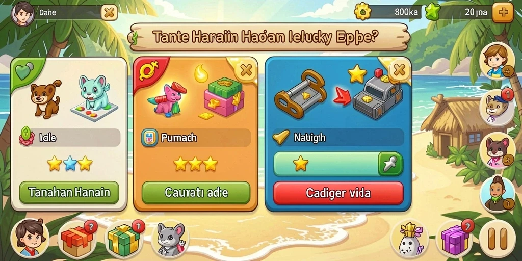 Tampilan antarmuka yang user-friendly.