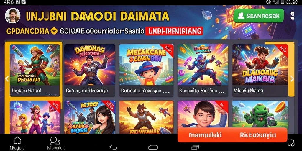 Ilustrasi dari petualangan seru dalam KLUBIMPIAN.
