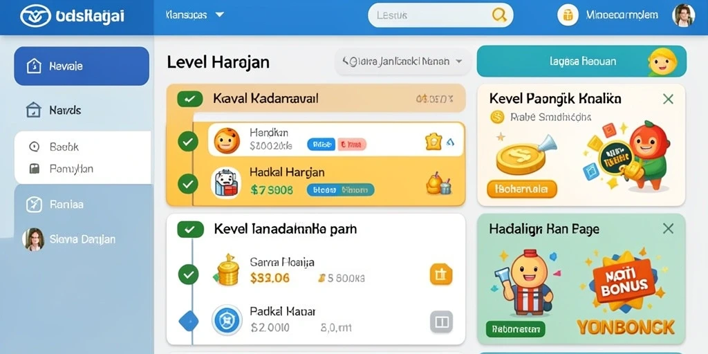 Tampilan antarmuka yang menarik dan intuitif.