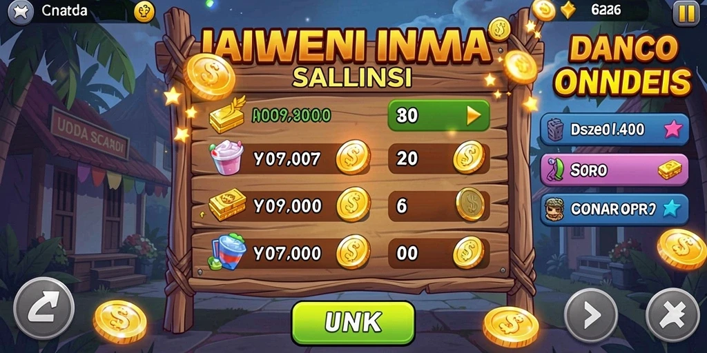 Tampilan permainan slot yang memukau dan interaktif.