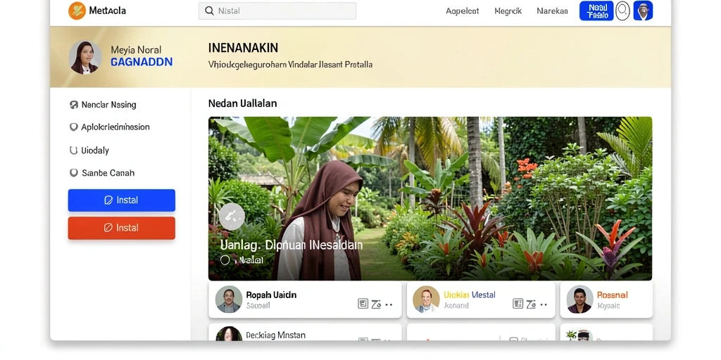 Tampilan antarmuka MAWARSLOT yang menarik dan mudah dipahami.