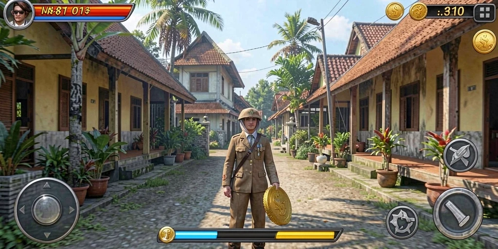 Tampilan antarmuka yang intuitif dan menarik.