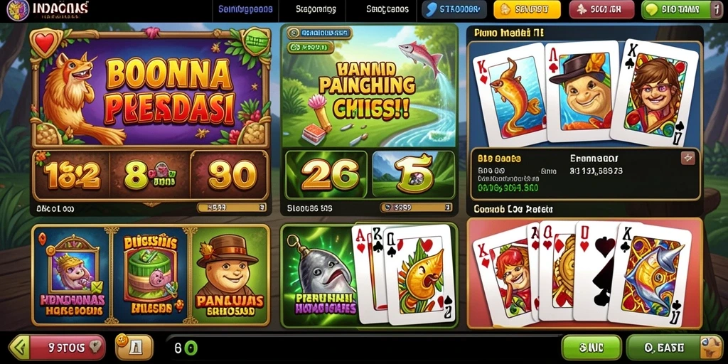 Tampilan grafis yang memukau di PP123.