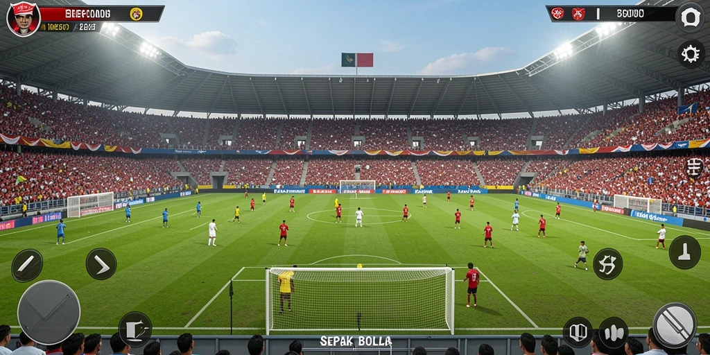 Screenshot memperlihatkan grafik permainan yang menarik.