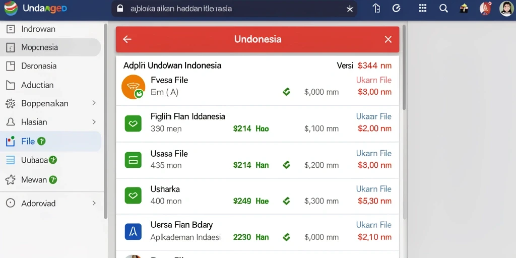 Tampilan antarmuka yang intuitif dan menarik.