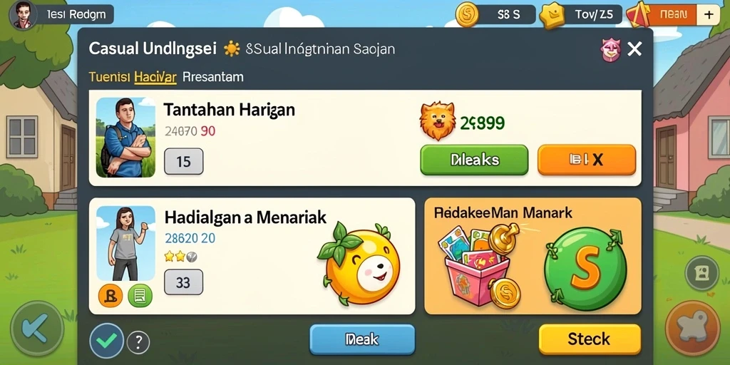 Tampilan antarmuka yang menarik dan mudah digunakan.