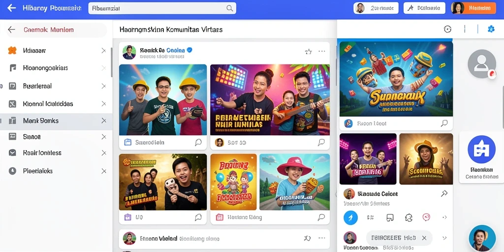 Tampilan awal permainan yang menakjubkan dan menarik.