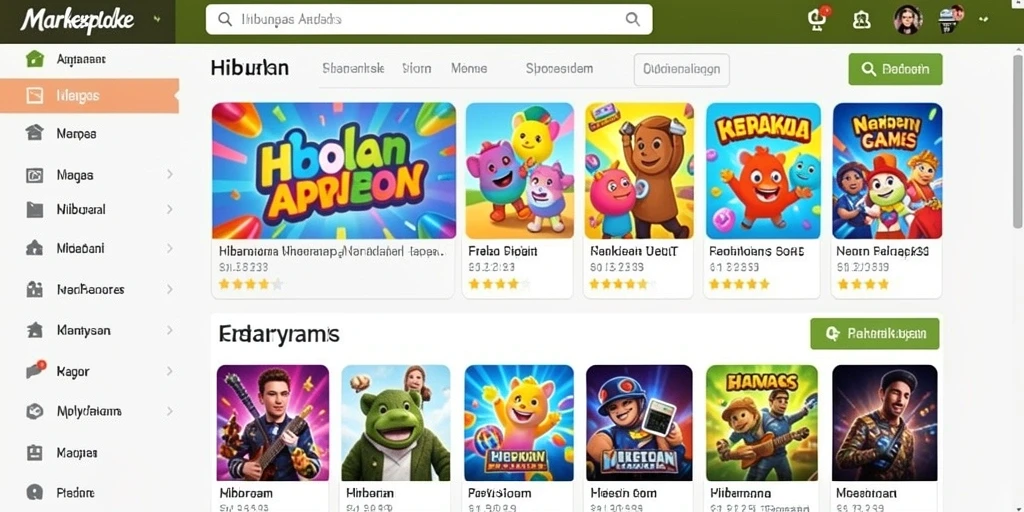 Tampilan antarmuka yang intuitif dan user-friendly.