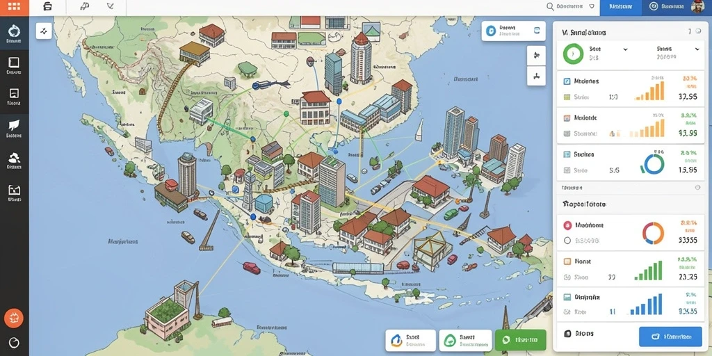 Tangkapan layar menunjukkan gameplay seru yang menantang.