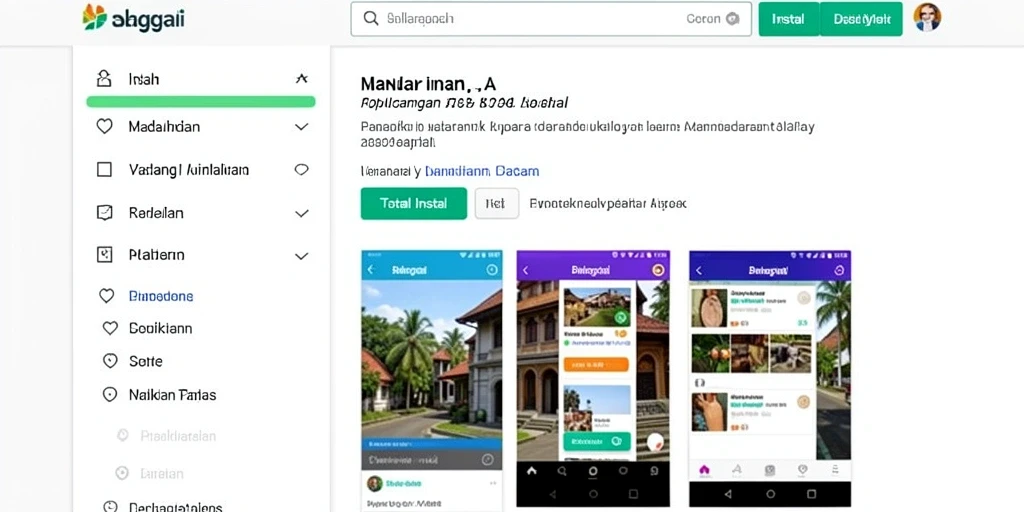 Tampilan antarmuka yang user-friendly dan menarik.
