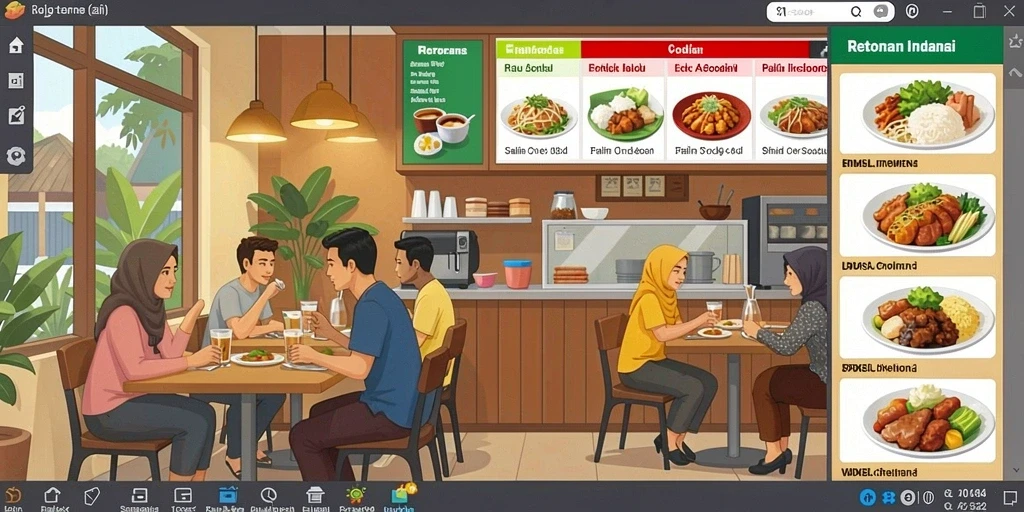 Tampilan antarmuka WOW99 yang menarik dan ramah pengguna.