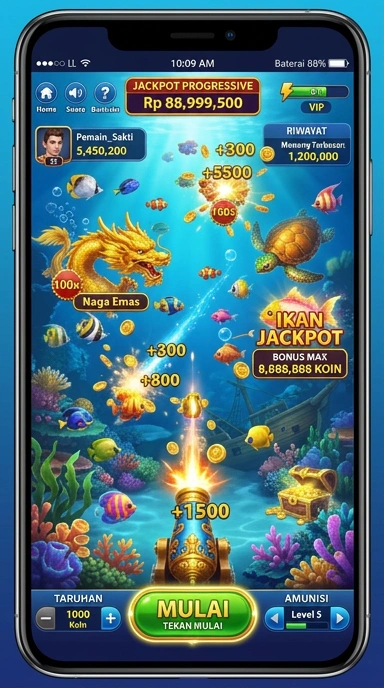 Galeri pratinjau visual ri889 build APK resmi terbaru